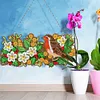 (Single Sided) Diy Floral Animal Special Shaped Diamond Painting Pendant