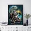 Wolf-11CT Stamped Cross Stitch Kit(36x46cm)