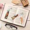 (US Local)10 Pcs Special Shape Horse Diamond Painting Bookmarks Craft Kit