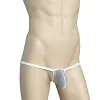 Men's Sexy Low Waist Mesh Transparent Briefs