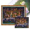 (Big Size)Winnie The Pooh - 11CT Stamped Cross Stitch - 60*50cm - Disney