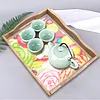 DIY Diamond Painting Wooden Tray Food Tray with Handle Living Room Decoration Donut Wooden Tray Kit