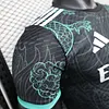 2025/2026 Player Version Real Madrid Special Edition Bule Dragon Black Football Shirt 1:1 Thai Quality