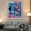 Colorful Butterfly-Partial Round Diamond Painting