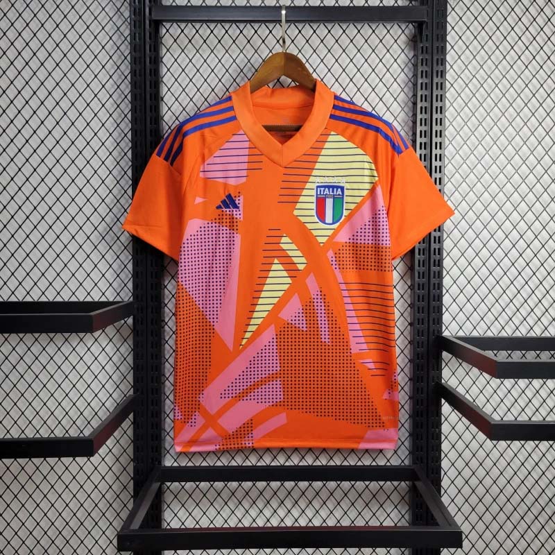 2024 Italy goalkeeper 3 Football Shirt 1:1 Thai Quality