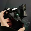 Aluminum Alloy Kinetic Ring Box Rotating Mechanical Box Deformation Box Jewelry Box Proposal Cool Magic Cube Creative Box