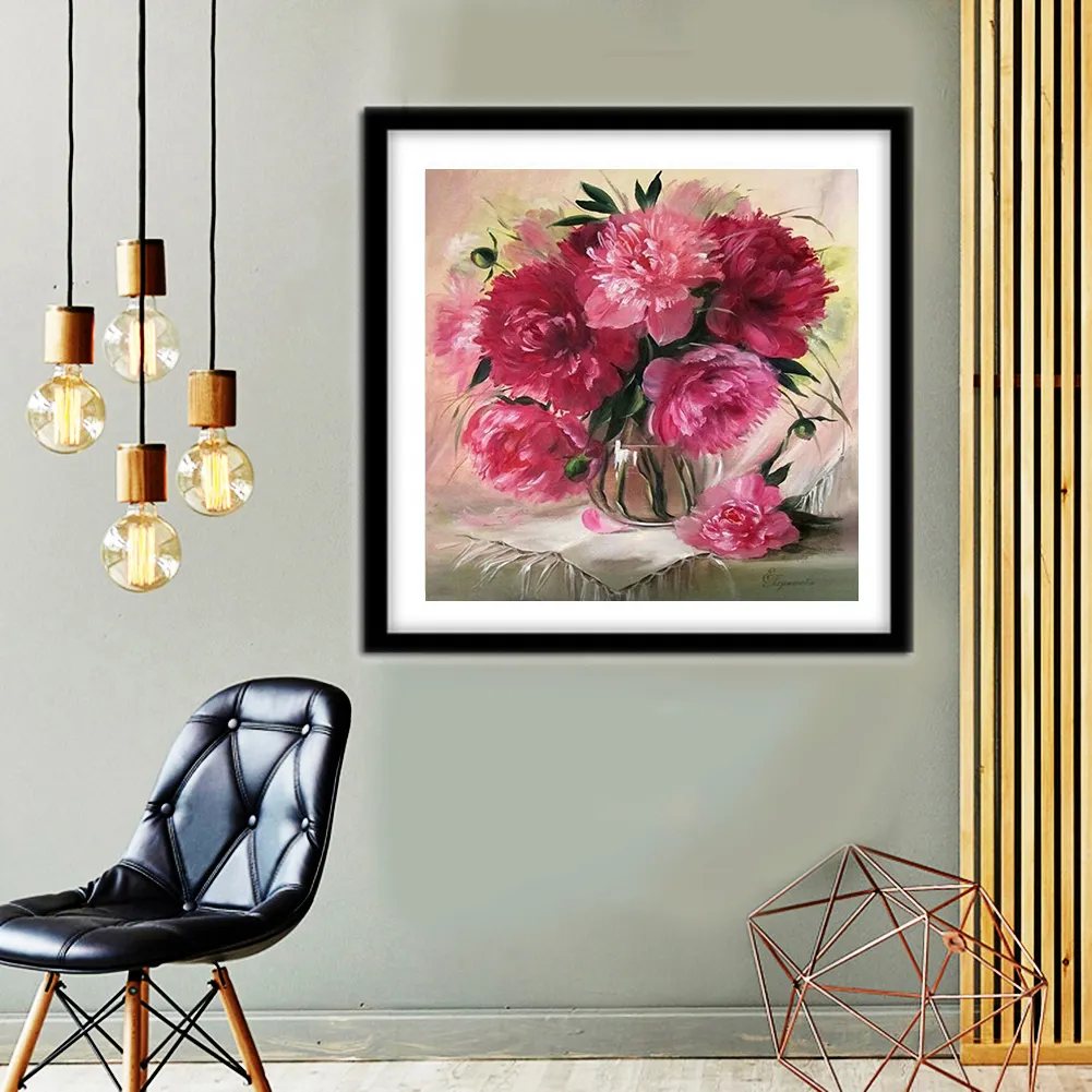 Diamond Painting - Full Round Drill - Flower(30*30cm)