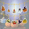 10pcs Halloween DIY Diamond Painting Pendant Full Drill Mosaic Ornament Kit
