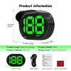 Car HUD Head Up Display USB Power Supply Digital GPS Speedometer Car Accessories