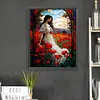 Beauty Glass Painting-Paint by Numbers Acrylic Painting 40*50CM