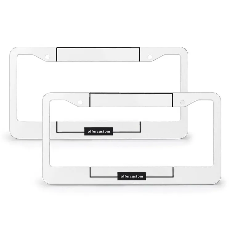 Personalized Design License Plate Frame