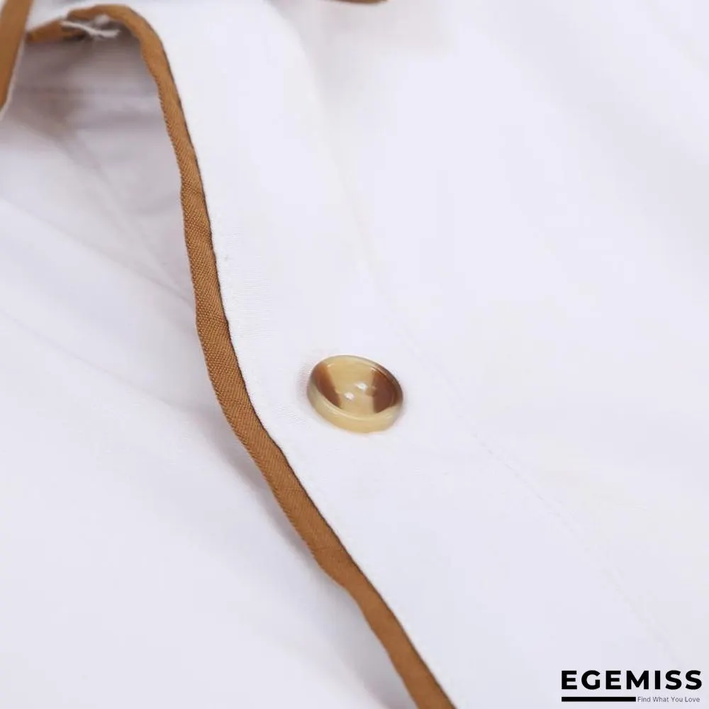 Fashion Plus Size Men's Casual Long Sleeve Shirt | EGEMISS