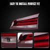 RH Inner LED Tail Light For 2022-2023 Chevrolet Equinox Rear Stop Lamp Passenger
