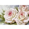 White Rose - 11CT Stamped Cross Stitch - 45*30cm - Flower