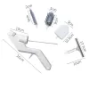Multifunctional Press Water Spray Cleaning Brush Kitchen Sponge Brush Wall Tile Brush Glass Wiper Gap Brush