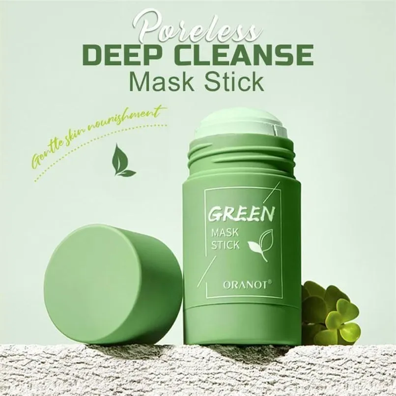 Hot Sale---Poreless Deep Cleanse Green Tea Mask