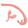 Silicone Snorkel Tube Diving Snorkel with Storage Case Flexible for Scuba Diving