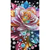 (US Local)Rose-Special Shaped Diamond Painting Kit(70*40cm)