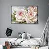 White Rose - 11CT Stamped Cross Stitch - 45*30cm - Flower