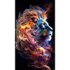 Diamond Painting -Full Round Drill Lion(70*40 CM)