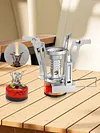 3000W Camping One-piece Gas Stove with Piezo Ignition for Outdoor Cooking Picnic