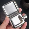 Mini Metal Ashtray Portable Small Ashtray Outdoor Portable Pocket Ashtray Creative Car Smoking Accessories