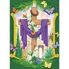 Flower Cross-Special Shaped Diamond Painting Kit