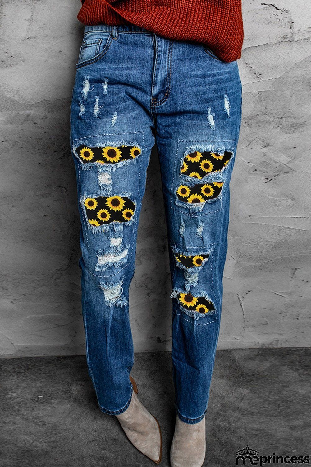 Sunflower Distressed Jeans