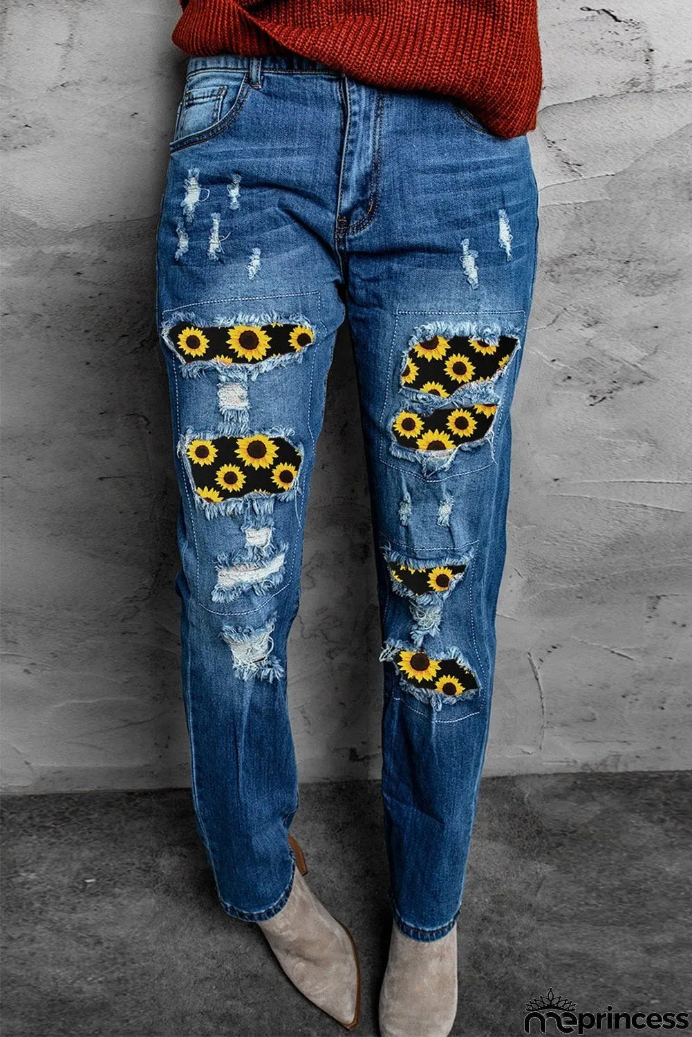 Sunflower Distressed Jeans