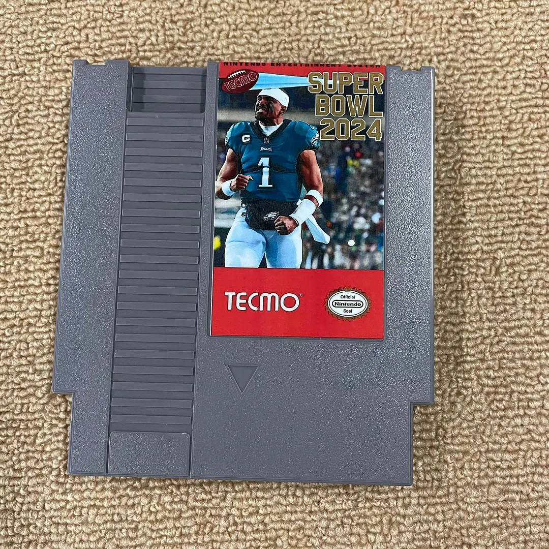 Tecmo Super Bowl 2024 NES For Nintendo Entertainment System - 8 Bit Game Cartridge