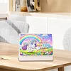 Diamond Painting Unicorn 2027 Paper Calendar Monthly Flip Tabletop Calendar Kit