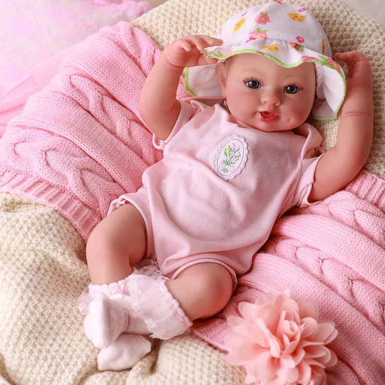 Babeside Smiling Reborn Baby Ailsa&nbsp;17'' Little Infant Girl Healing of the Heart