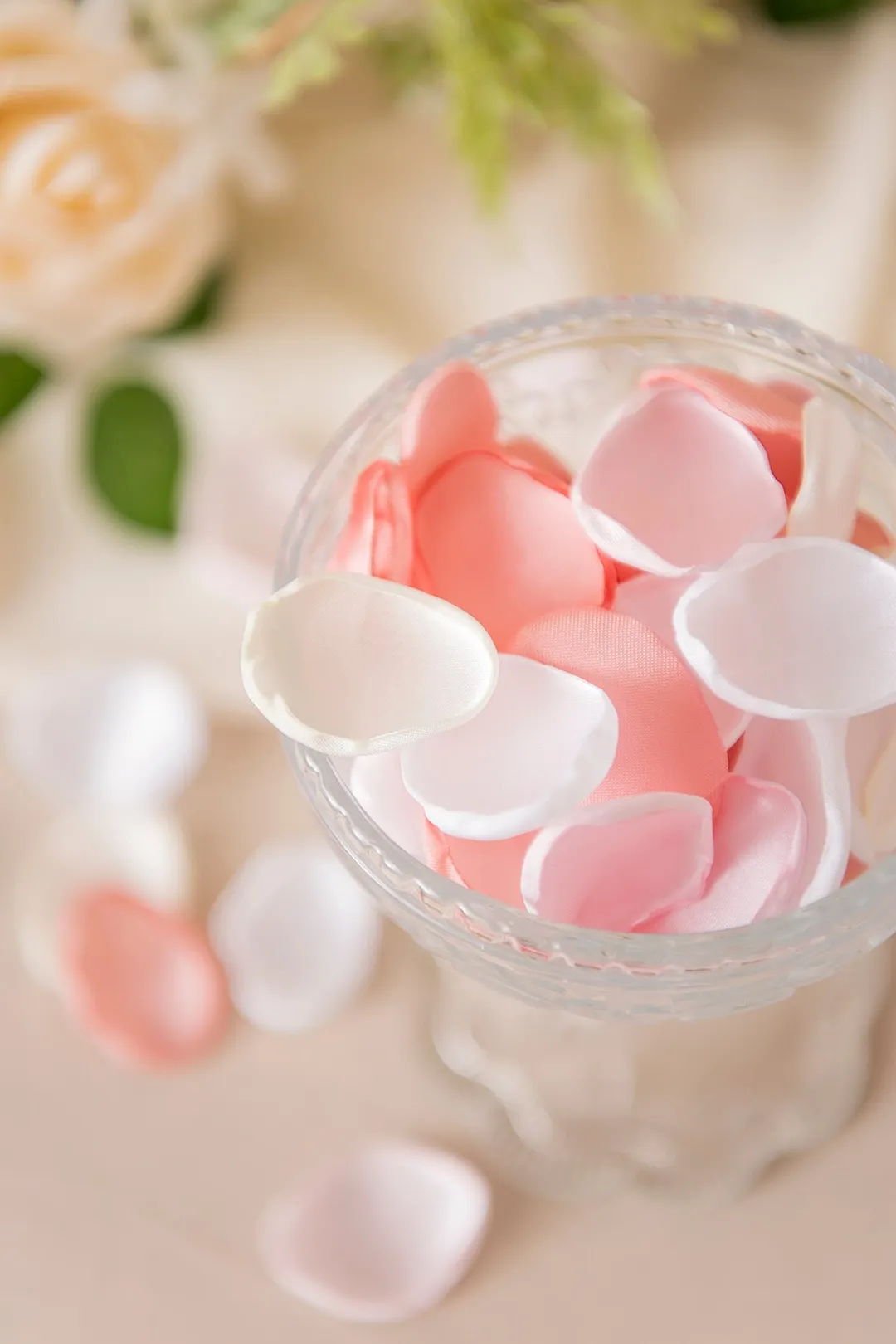 Silk Rose Petals