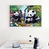 Panda  - Full Round Diamond Painting  40*30cm/50*40cm