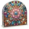 Acrylic Mandala Diamond Painting Paper Towel Napkin Holder for Home Art Crafts