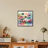 Diamond Painting-DIY Full Round Drill Flowers Dragonfly