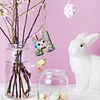 (US Local)PET Double Sided Special Shaped Easter Alphabet DIY Diamond Painting Keychain