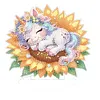 >SALE<Single-Side Desktop Diamond Art Kits for Adults Beginner Kid (Sunflower Unicorn)