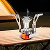 3000W Camping One-piece Gas Stove with Piezo Ignition for Outdoor Cooking Picnic