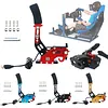 Sim Racing Handbrake Support for Logitech G29/G27/G25 T300 T500 Simulate Linear Handbrake Professional Gaming Peripherals for Racing Games