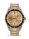 Gmt Master II Ref. 16713 18k Yg/Steel Dial: Slate With Bezel Set Diamonds