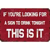 (Multi Style)Warning Sign - Vintage Metal Signs - 20*30cm - Warning