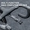 Bike Stopwatch Mount Aluminum Alloy Adjustable Bicycle Handlebar Computer Holder