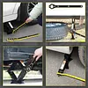 Car Labor-Saving Long Handle Jack Ratchet Wrench for Travel/Truck/SUV/Van