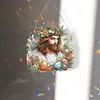 Acrylic Jesus Easter Egg 5D DIY Diamond Painting Hanging Pendant Kit