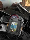 Solar Charging TPMS Motorcycle Tire Pressure Sensors Motorbike Tire Pressure