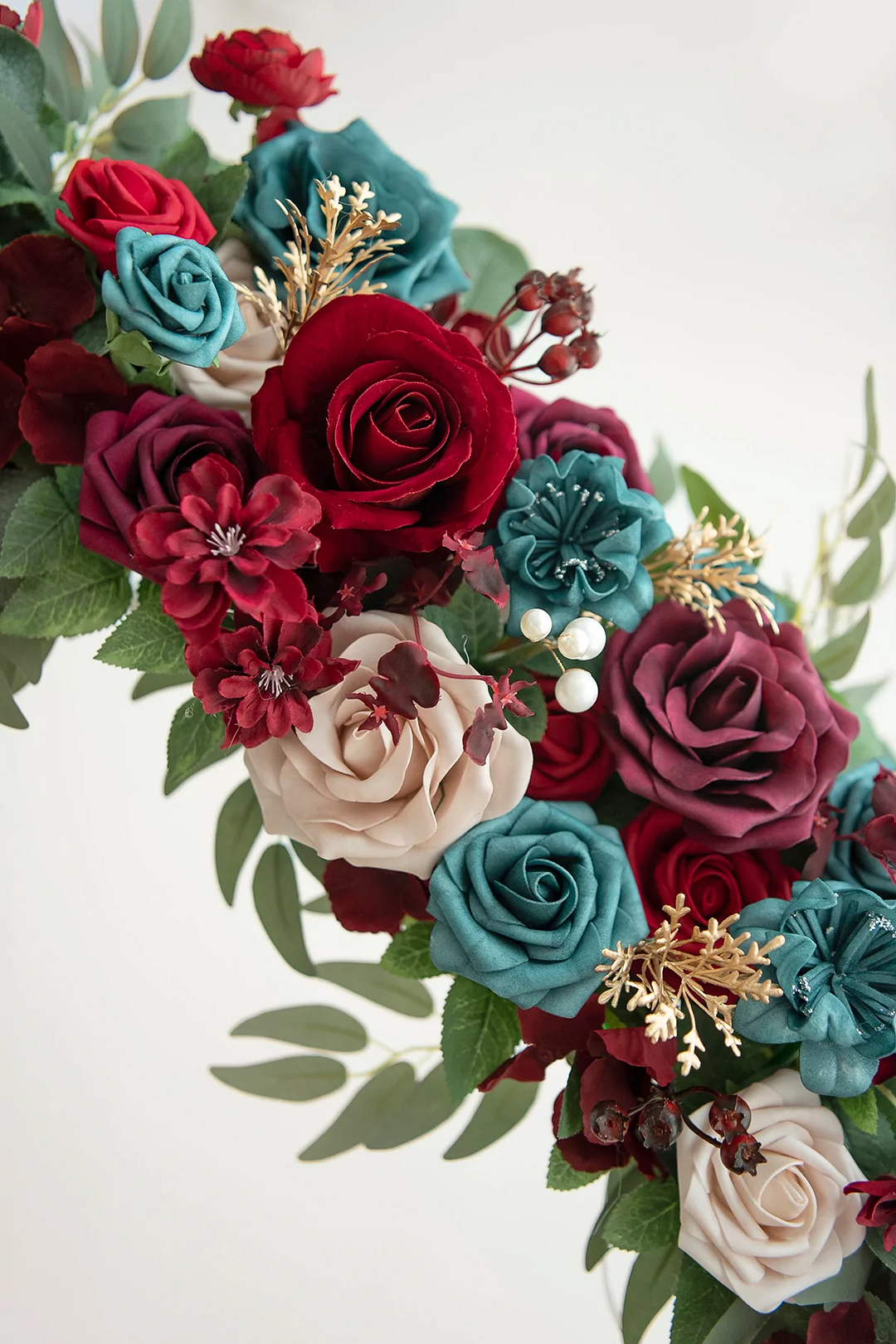 3" Foam Rose with Stem - 56 Colors