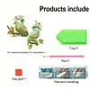 (US Local)Green Bird  Diamond Painting Door Corner Sign DIY Door Frame Decoration