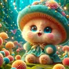 Diamond Painting-DIY Full Round Drill Cartoon Cute Pets
