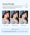 KingMa/cyke Mobile Phone Vlog Selfie Monitor Screen Mobile Phone Stabilizer, Magnetic Mobile Phone Holder Clip, Use Mobile Phone Rear Camera for Selfie Vlog Live TikTok, Compatible with iPhone (Does not support 4K recording)